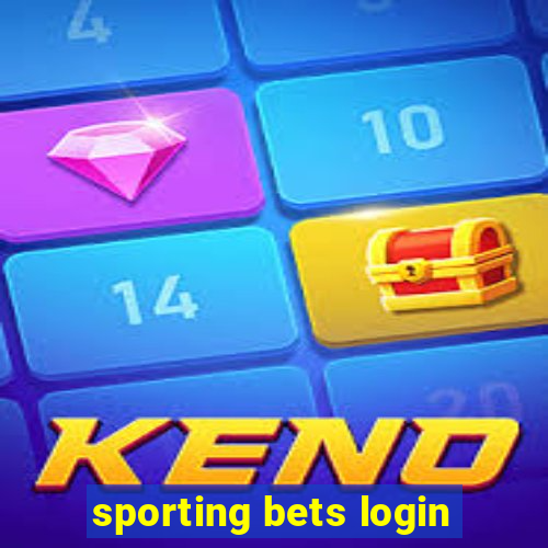 sporting bets login